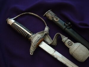 Personalized SS Officer's Degen - D1002 - 13