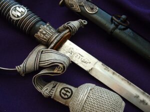 Personalized SS Officer's Degen - D1002 - 14