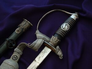 Personalized SS Officer's Degen - D1002 - 3