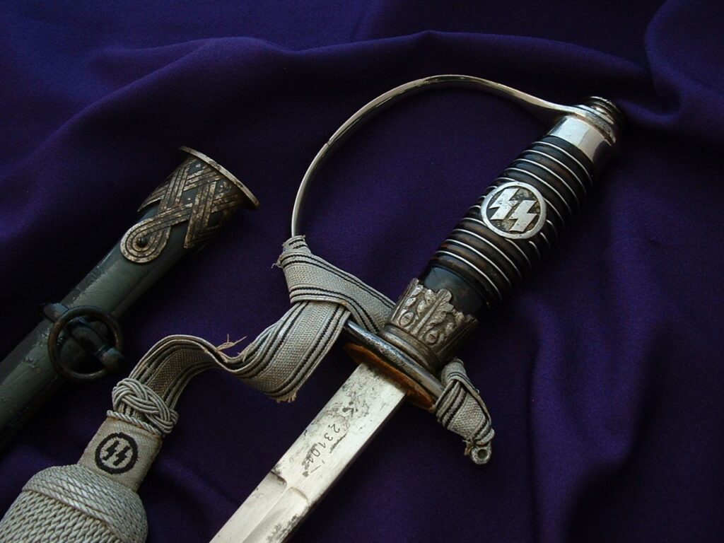 Personalized SS Officer's Degen - D1002 - 3
