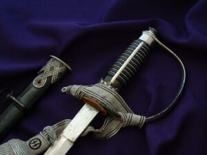 Personalized SS Officer's Degen - D1002 - 4