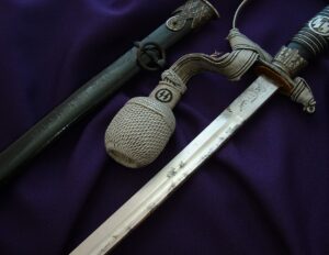 Personalized SS Officer's Degen - D1002 - 5