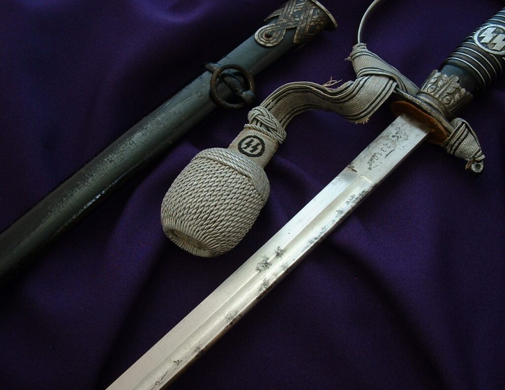 Personalized SS Officer's Degen - D1002 - 5
