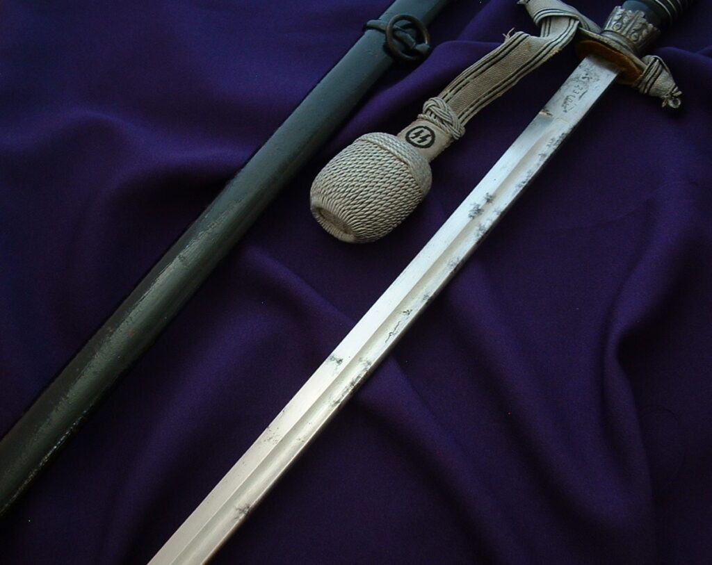 Personalized SS Officer's Degen - D1002 - 7