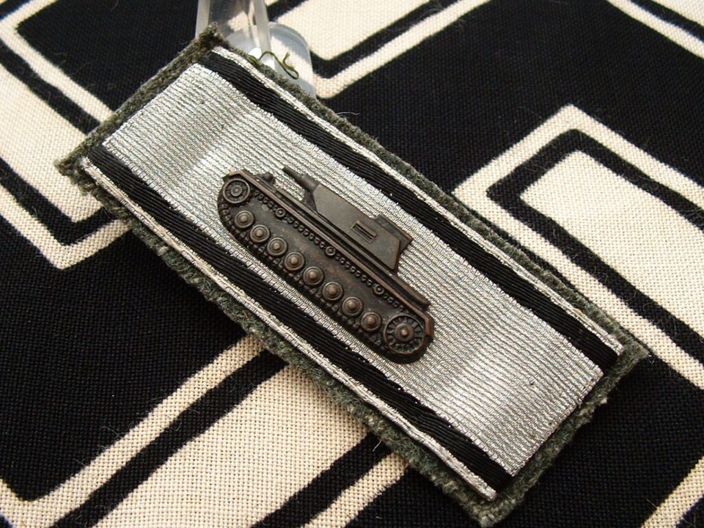 Silver Tank Destruction Badge – M496 – Meda Militaria