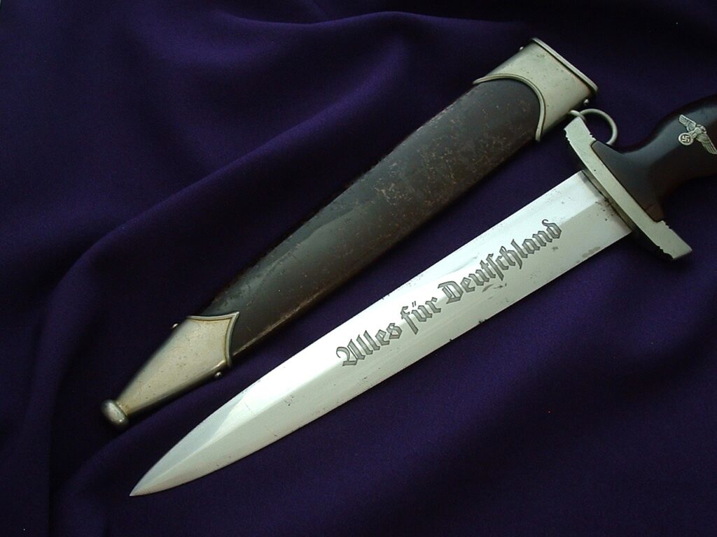 Nickel Silver Storm Trooper's Dagger by Herder - D1009 - 2