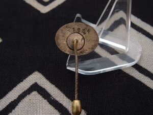 SS FM Stick Pin by Deschler - M500 - 4