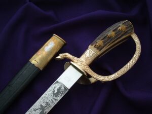 3rd Reich Forestry Hirschfanger by Eickhorn - D1034 - 2