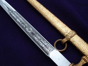 3rd Reich Navy Dagger by Eickhorn - D1042 - 11