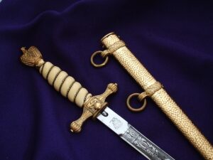 3rd Reich Navy Dagger by Eickhorn - D1042 - 2