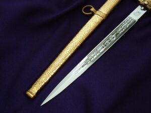 3rd Reich Navy Dagger by Eickhorn - D1042 - 6