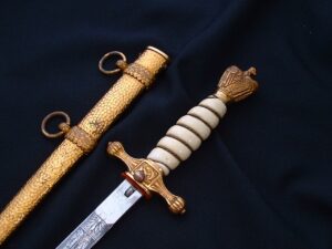 3rd Reich Navy Dagger by WKC - D1048 - 3