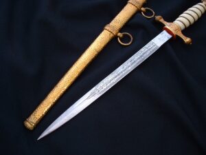 3rd Reich Navy Dagger by WKC - D1048 - 4