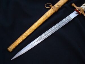 3rd Reich Navy Dagger by WKC - D1048 - 5