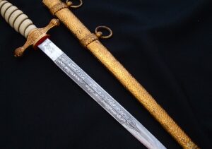 3rd Reich Navy Dagger by WKC - D1048 - 7