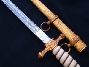 3rd Reich Navy Dagger by WKC - D1048 - 8