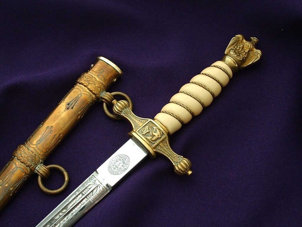 Early Kriegsmarine Dagger by Weyersberg - D1046 - 1
