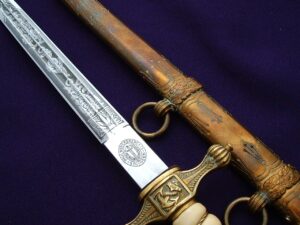 Early Kriegsmarine Dagger by Weyersberg - D1046 - 11
