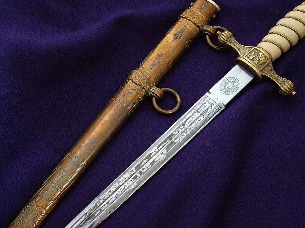 Early Kriegsmarine Dagger by Weyersberg - D1046 - 3