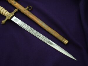 Early Kriegsmarine Dagger by Weyersberg - D1046 - 9