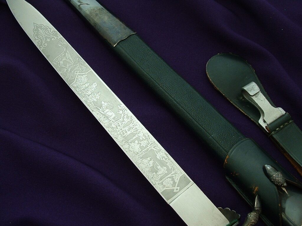 3rd Reich Hunting Dagger - D1063 - 5