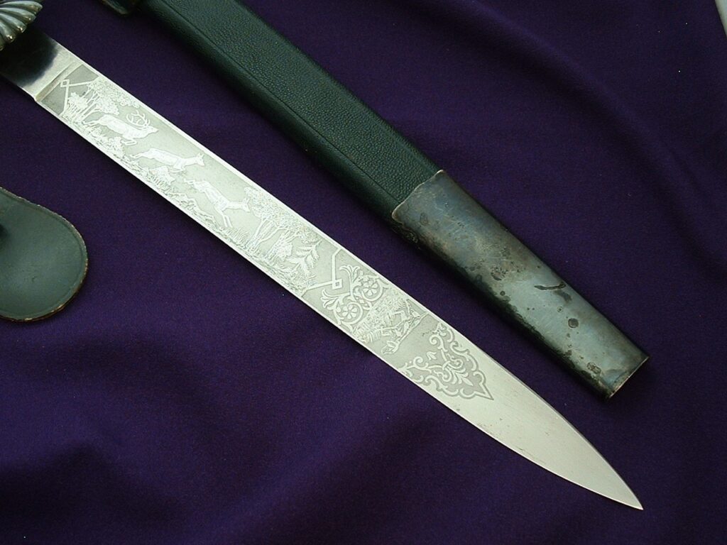 3rd Reich Hunting Dagger - D1063 - 6