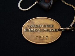 Kripo State Police Disc - G241 - 4