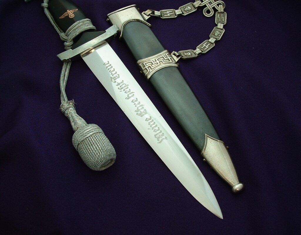 SS Officer's M36 Chain Dagger - D1064 - 9
