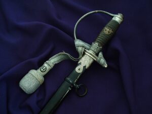 Early Rare SS Officer's Degen Knot - A686 - 1