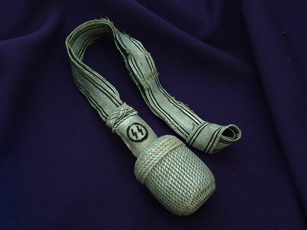 Early Rare SS Officer's Degen Knot - A686 - 5