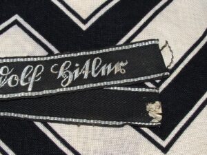 LAH SS Officer's Cut Off Cuff Title - C285 - 3