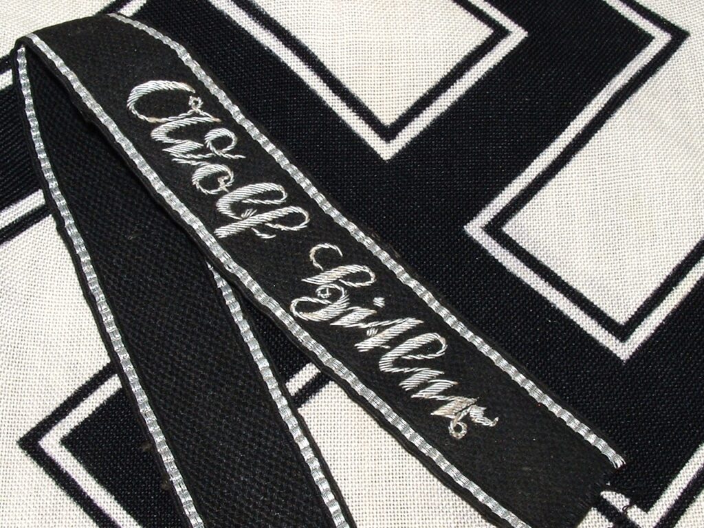 LAH SS Officer's Cut Off Cuff Title - C285 - 6