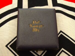 Nickel SilverTombac Cased Flak Badge by Adolf Scholze - M506 - 2