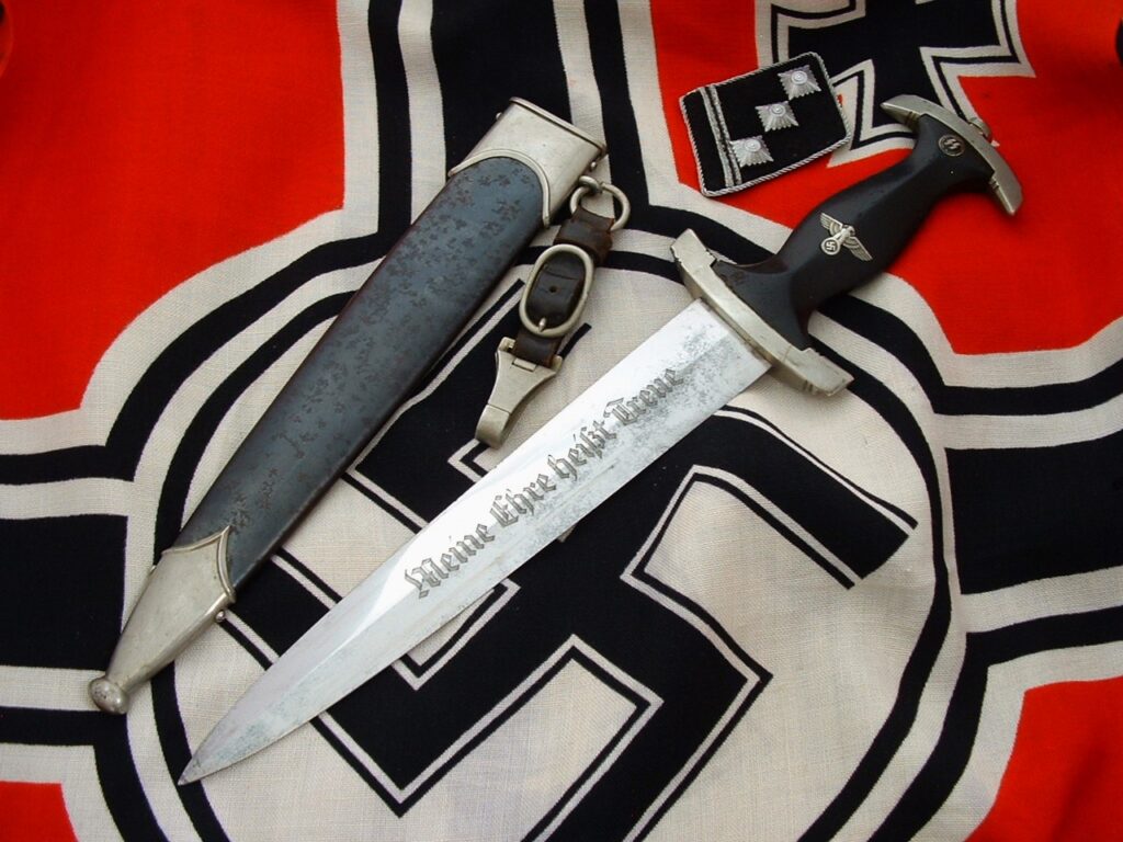 Ground Rohm Personalized SS Officer's Dagger by Herder - D091 - 1