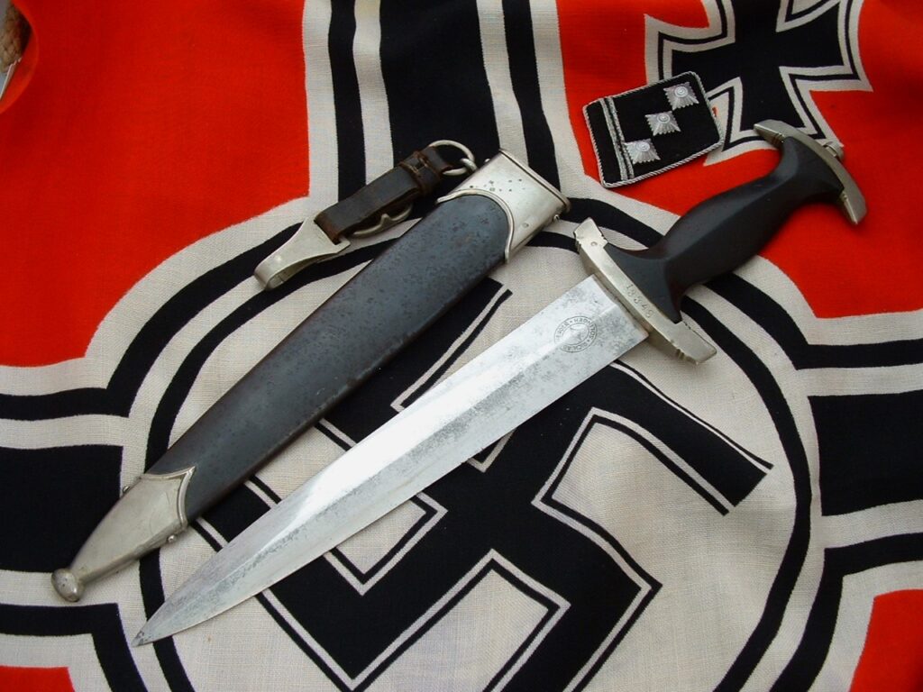 Ground Rohm Personalized SS Officer's Dagger by Herder - D091 - 2