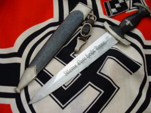 Ground Rohm Personalized SS Officer's Dagger by Herder - D091 - 3