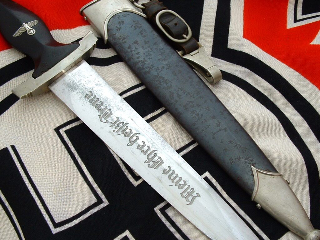 Ground Rohm Personalized SS Officer's Dagger by Herder - D091 - 7