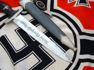 Ground Rohm Personalized SS Officer's Dagger by Herder - D091 - 8
