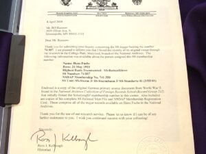 ID'd M33 SS Dagger by Herder - D1106 - 14