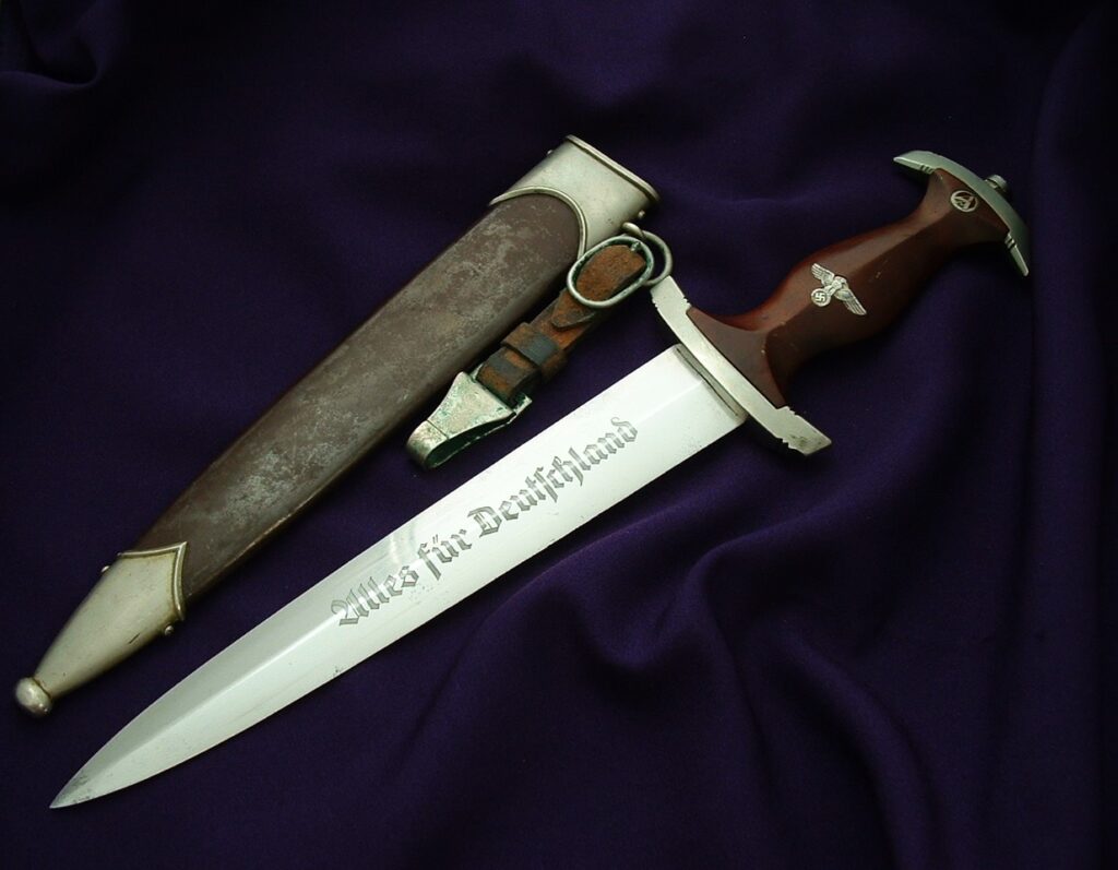 1 - Nickel Silver Storm Trooper's Dagger by Puma - D1116