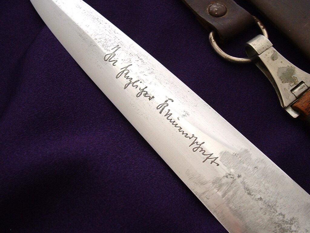 13 - Partial Rohm SA Honor Dagger by Eickhorn - D1119