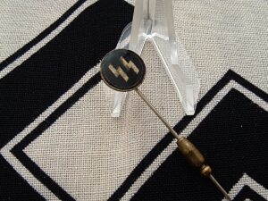 2 - SS Stick Pin by Hoffstatter - MR525