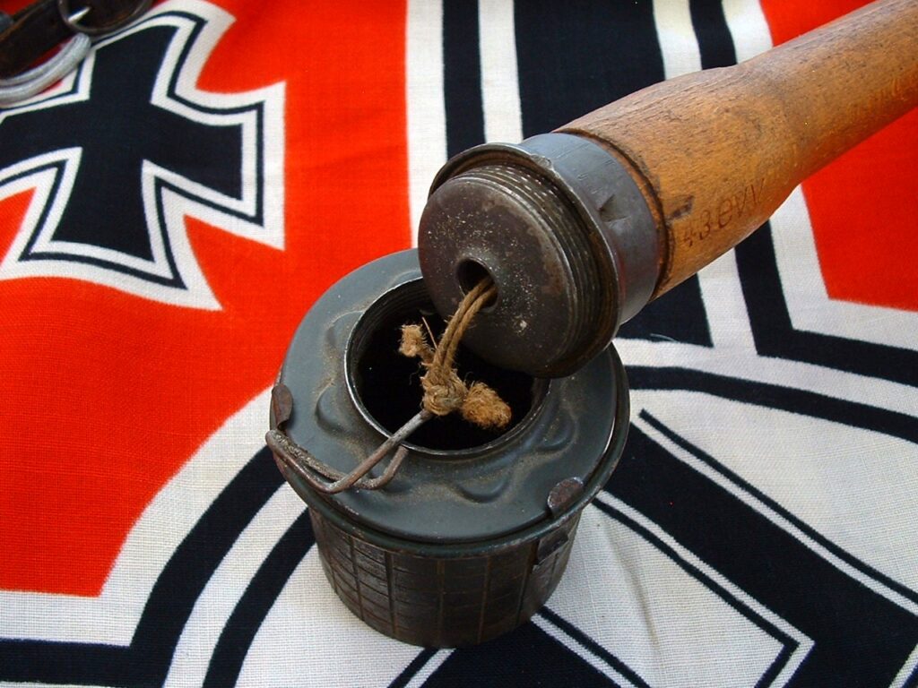 4 - M24 WWII Grenade by von Hagen Munitions Firm - G256