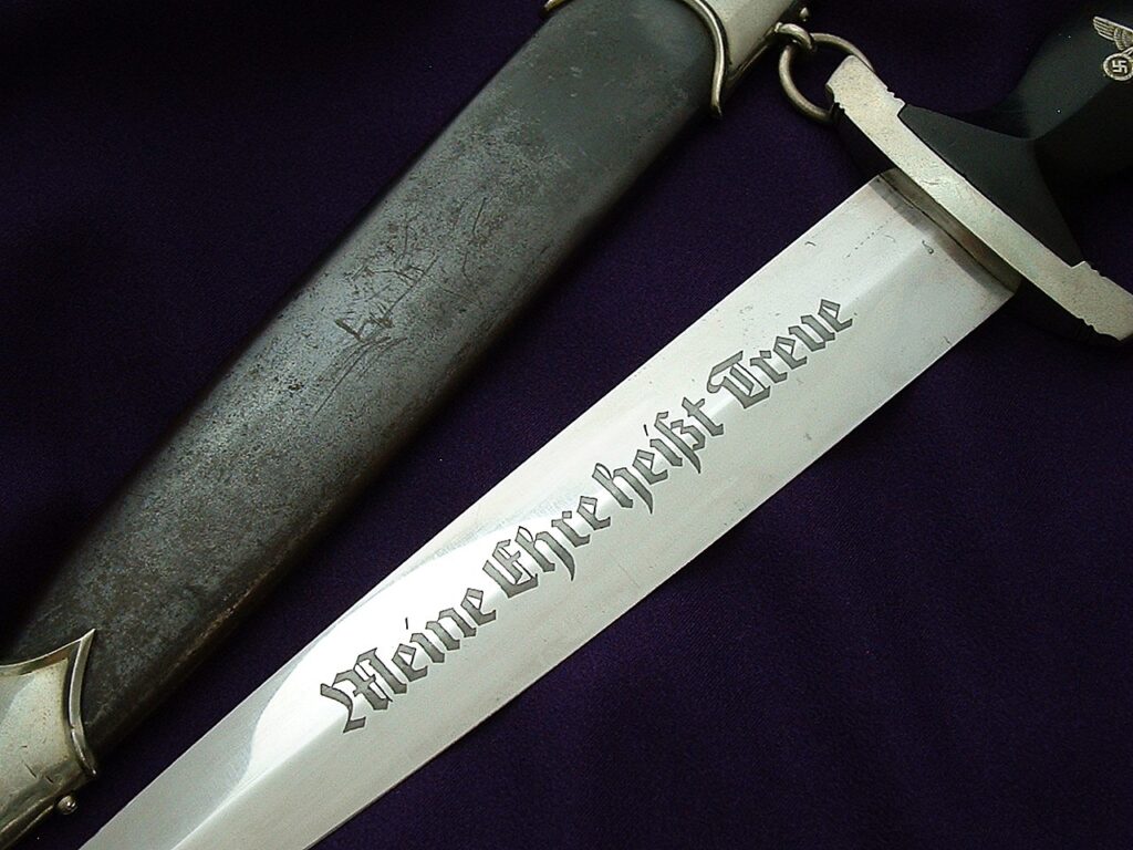 6 - Early SS Dagger by Hammesfahr - D1134