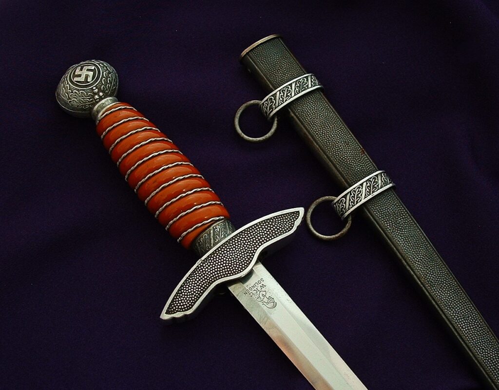 6 - 2nd Model Luftwaffe Officer's Dagger by WKC - D1141