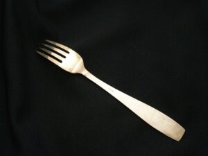 2 - Adolf Hitler Formal Pattern Flatware Fork by Bruckmann - G261