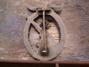 2 - Early Tombac Flak Badge by Assmann - A540