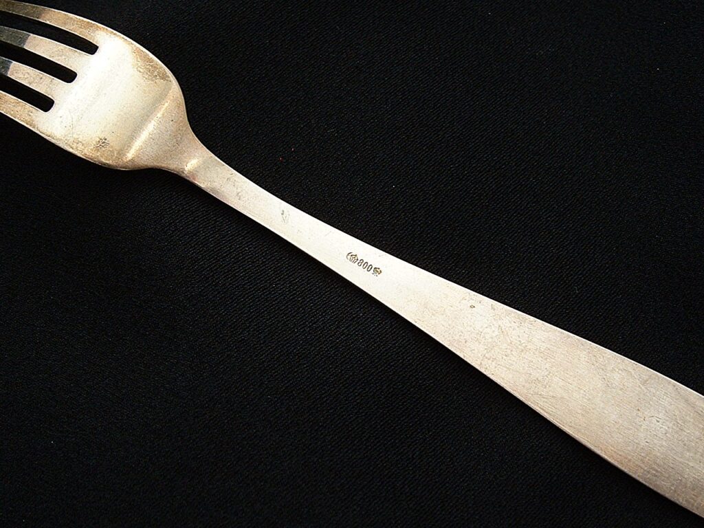 3 - Adolf Hitler Formal Pattern Flatware Fork by Bruckmann - G261