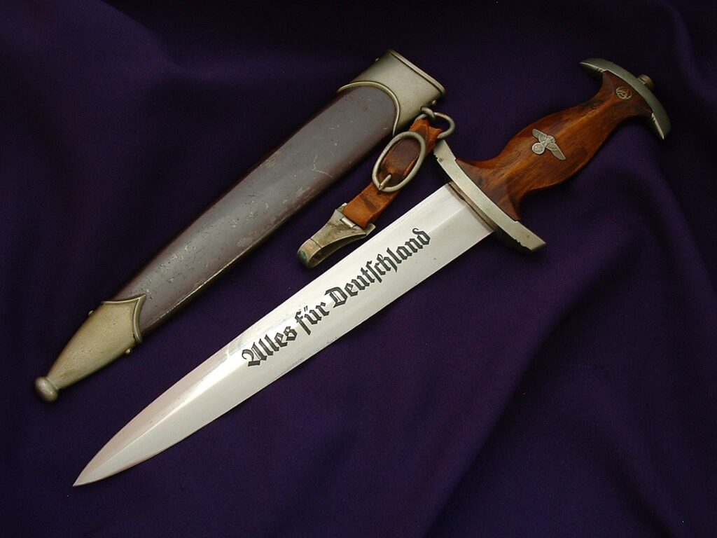 1 - Early Nickel Silver Stormtrooper's Dagger by Kober - D1199
