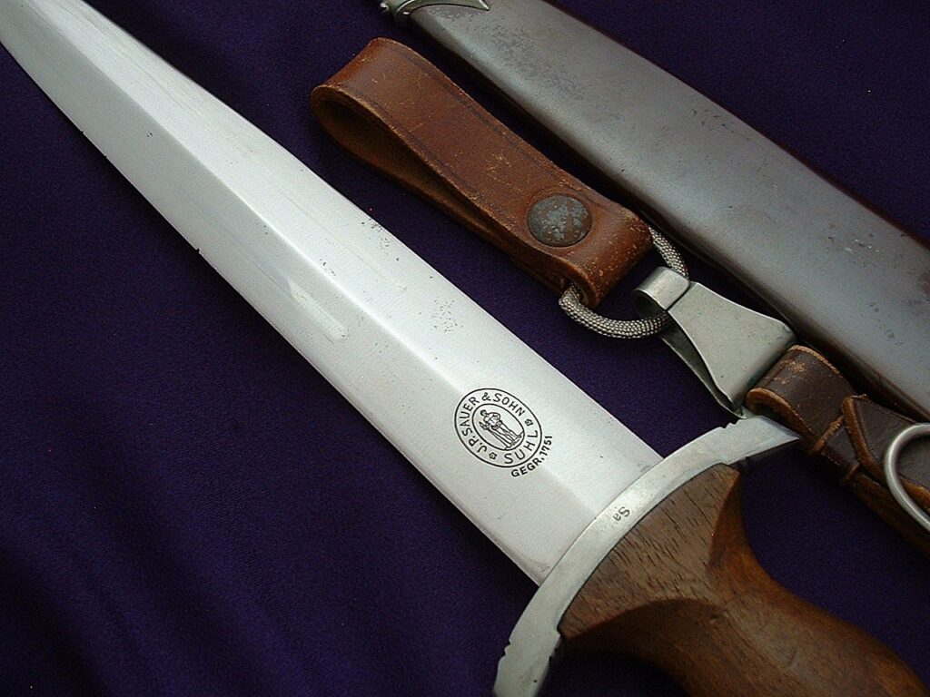 11 - Impressive Early SA Dagger by Sauer - D1200